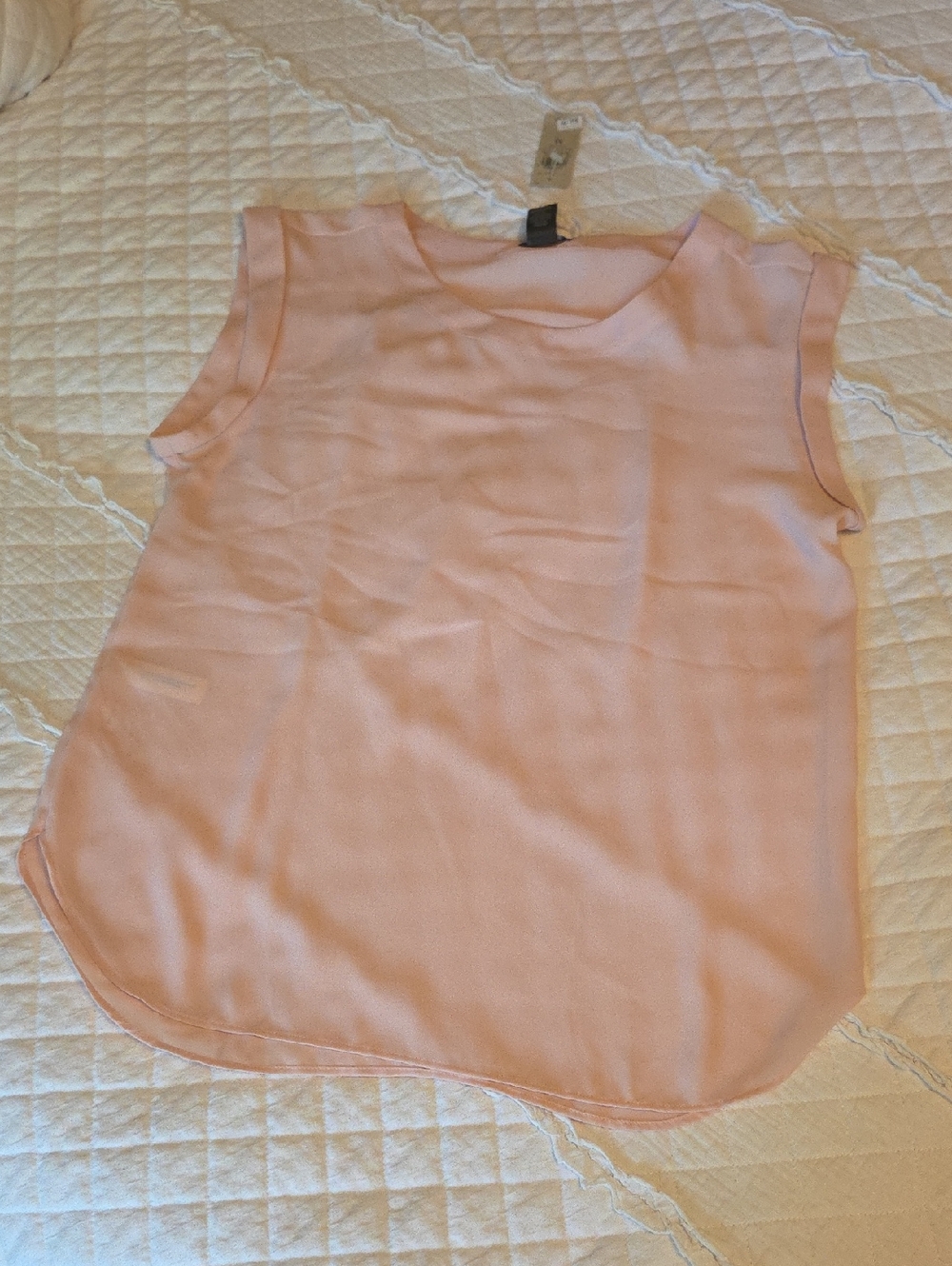 Brand New-Ann Taylor Sleeveless Pink Women's Shell Top